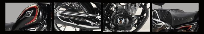 Газ Саня 150КК привел мотоцикл в действие, руку мотоциклов спорта улицы/педальный тормоз